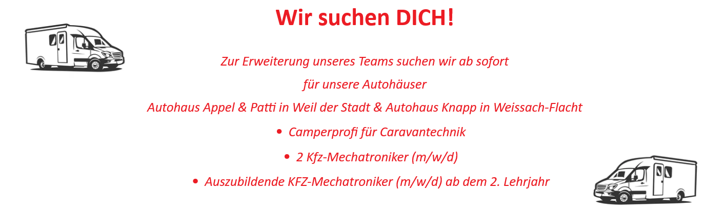 Wir suchen DICH!!!
